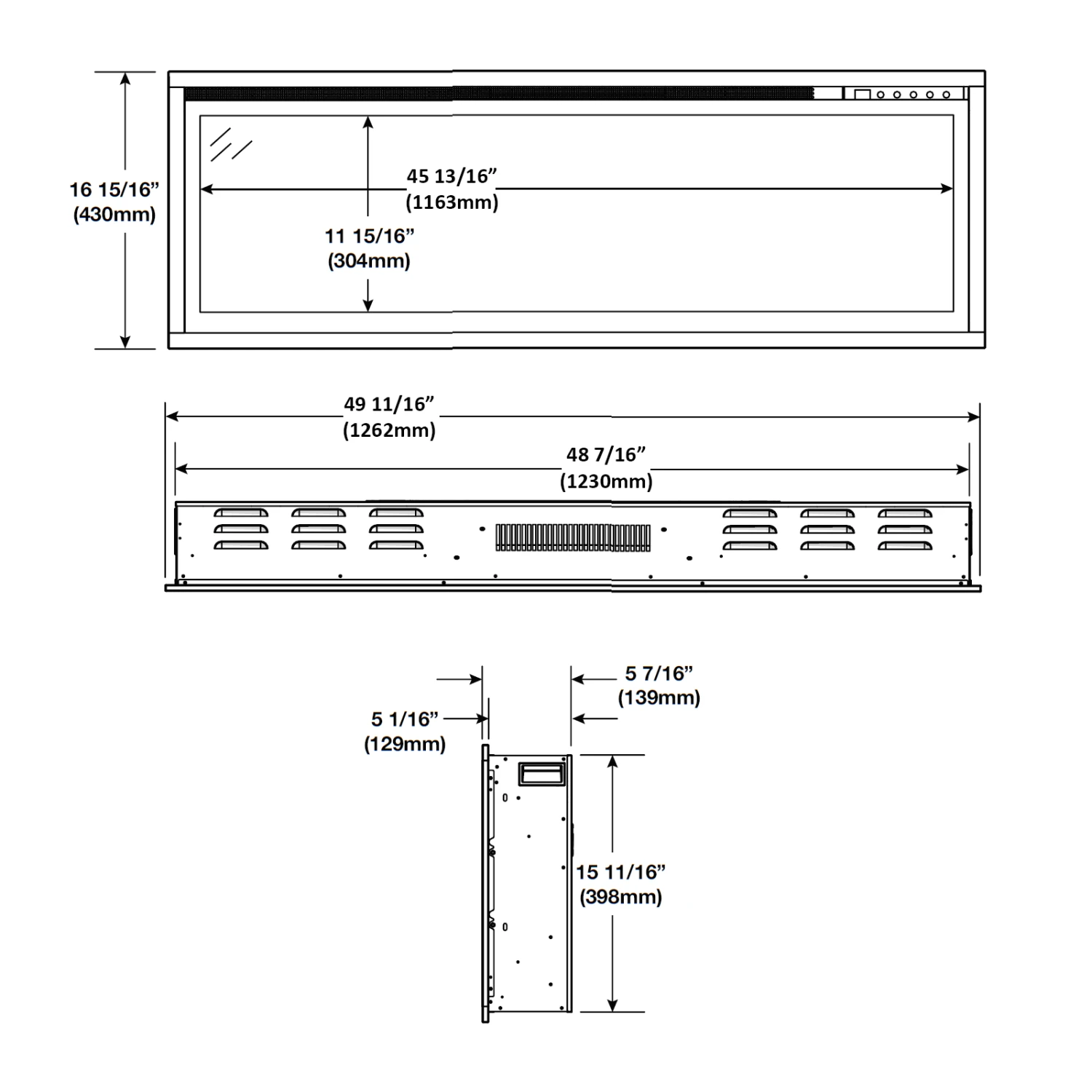 Napoleon Entice 50 Electric Fireplace - NEFL50CFH-1 - Image 4