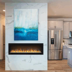 Napoleon AlluraVision 50 Inch Slimline Wall Mounted Electric Fireplace - NEFL50CHS-1