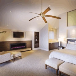 Napoleon Phantom 60 Inch Wall Mounted Electric Fireplace - NEFL60FH-MT