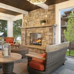 Napoleon Riverside 36 Clean Face Outdoor Gas Fireplace - RSS36NE