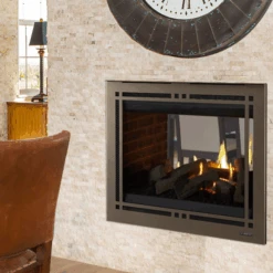 Majestic Pearl II See-Through 36 Direct Vent Gas Fireplace - PEARL36STIN