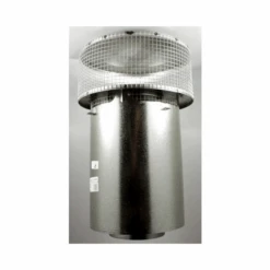 Superior Hi-Temp Round Top With Mesh Screen And Slip Section - RTT-8HT