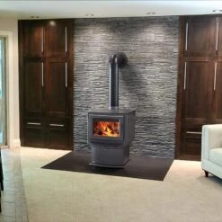 Napoleon S Series Metallic Charcoal Small Wood Stove - S1