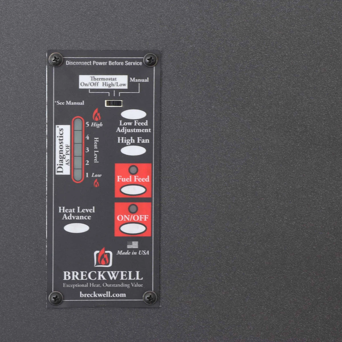 Breckwell Big E Pellet Stove - SP1000 - Image 3
