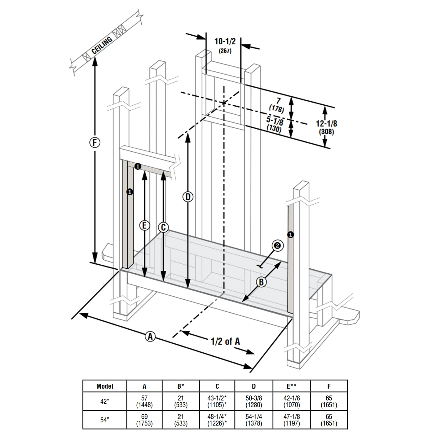 Superior 42 Inch Direct Vent Contemporary Linear Gas Fireplace - DRL6542 - Image 3