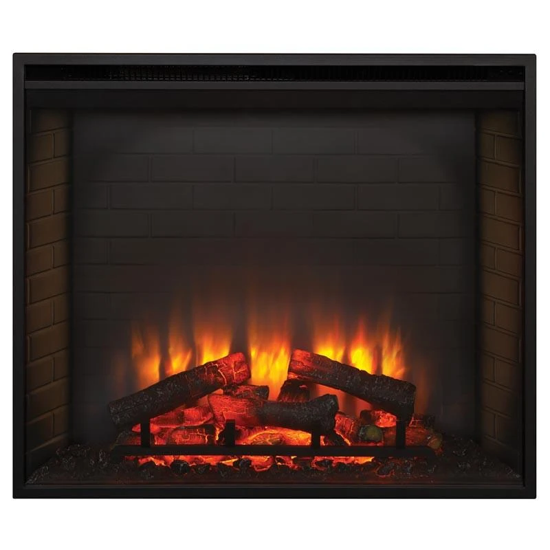 SimpliFire 30 Inch Electric Built-In Fireplace - SF-BI30-EB - Image 2