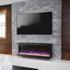 Napoleon Trivista Pictura 50 Wall Hanging Electric Fireplace - NEFL50H-3SV