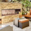 Superior 72 Inch Linear Vent Free Outdoor Gas Fireplace - VRE4672