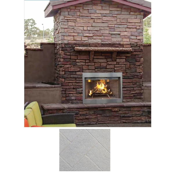 Superior 36 Inch Outdoor Wood Fireplace - WRE3036 - Image 5