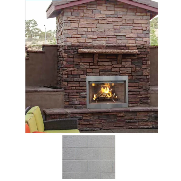 Superior 36 Inch Outdoor Wood Fireplace - WRE3036 - Image 4