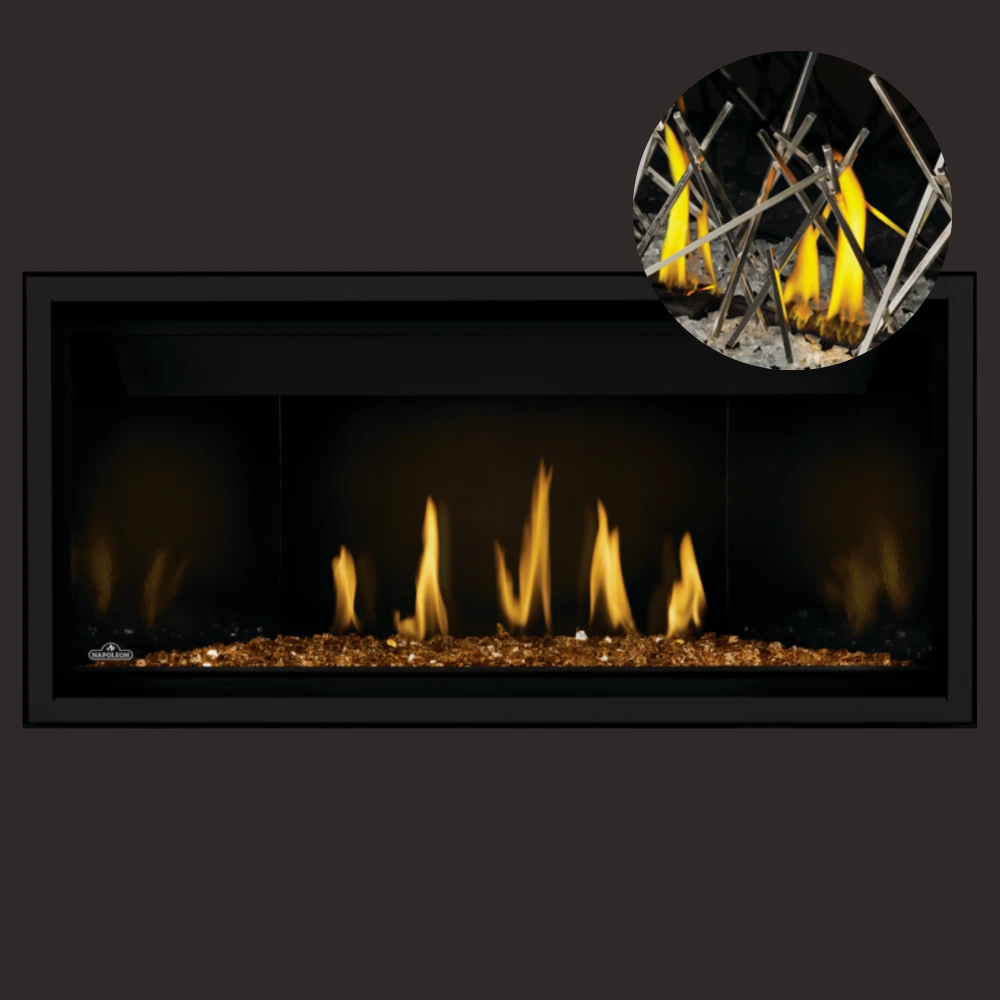 Napoleon Tall Vector 74 Linear Direct-Vent Gas Fireplace - TLV74N - Image 7