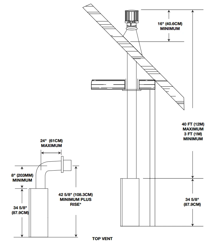 Napoleon Ascent B46 Direct Vent Gas Fireplace - B46 - Image 4