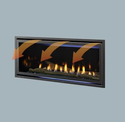 Majestic Jade 32 Inch Linear Direct Vent Gas Fireplace - JADE32IN-B - Image 6