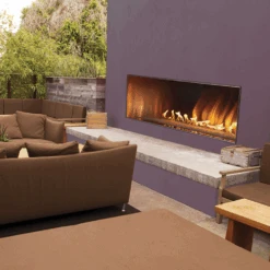 Empire Carol Rose Coastal Linear 60 Vent Free Outdoor Gas Fireplace - OLL60FP