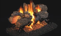 RealFyre 30 Inch G45 Series See-Thru Vented Gas Log Set - G45-2-30A