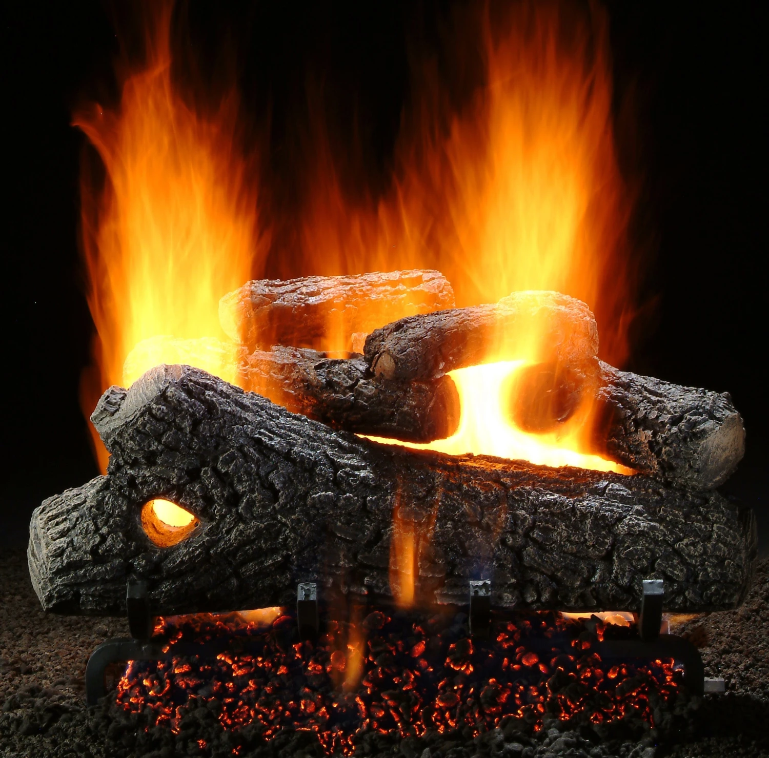 Hargrove 18-21 Inch Fresh Cut Series Vented Gas Log Set With Variable Flame Control - 18RNEB1F5 - Image 2