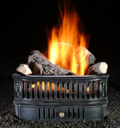 Hargrove Old World Basket Vented Fireplace With Saftey Pilot - OBLO19N1T