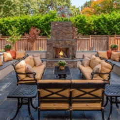 Majestic Courtyard 42 Traditional Outdoor Gas Fireplace - ODCOUG-42NR