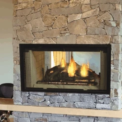 Majestic Designer See-Thru 36 Radiant Wood Burning Fireplace - DSR36