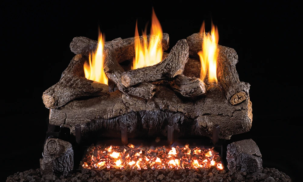 RealFyre G18 Series 24 Inch See-Thru Vent-Free Gas Log Set - G18-2-24-15 - Image 5