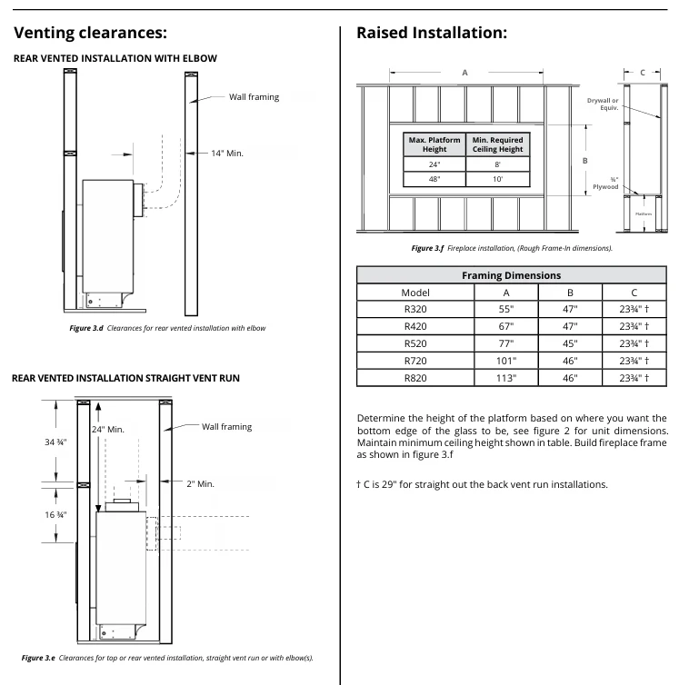 Montigo Exemplar R820 Single Sided Direct Vent Gas Fireplace - R820 - Image 4