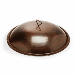 HPC Round Copper Hammered Weather Cover - FPHC-31TEMPE