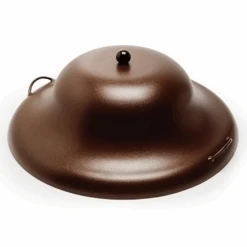 HPC 32 Inch Round Copper Vein Tall Aluminum Weather Cover - FPHC-32C