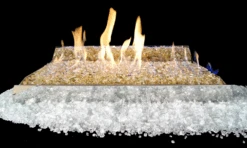 RealFyre G21 Series 18 Inch Vent-Free Contemporary Set - G21-GL-18-12