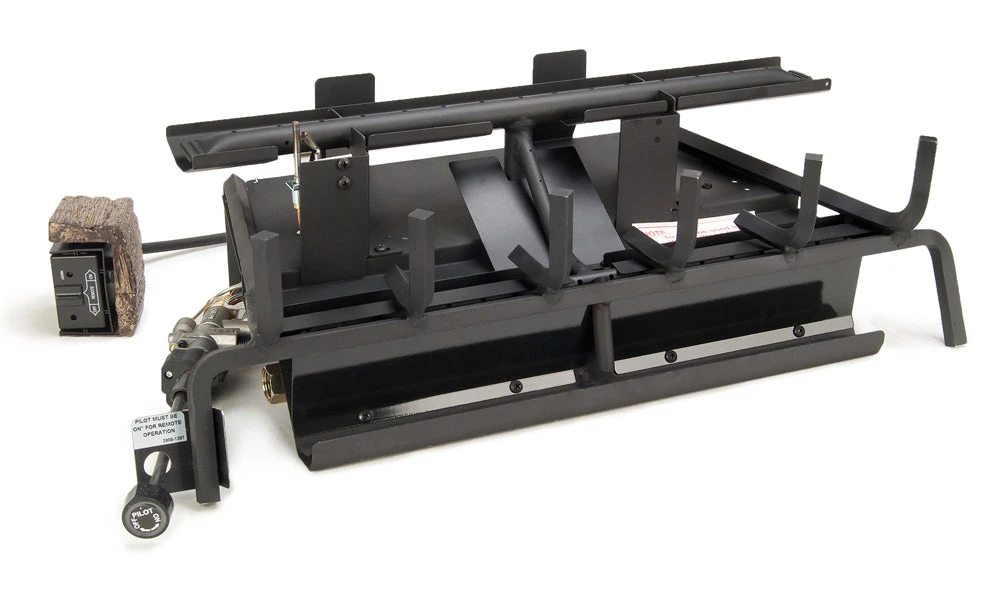 RealFyre 24 Inch G31 3-Tiered Burner Vented Gas Log Set With Electronic Valve - G31-24-02 - Image 2