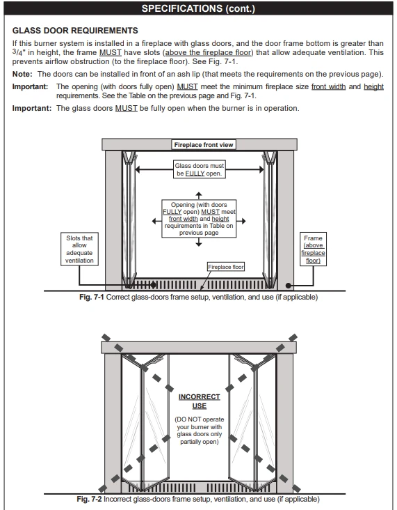 RealFyre 30 Inch G45 Series See-Thru Vented Gas Log Set With IPI Ignition - G45-2-30-02 - Image 3