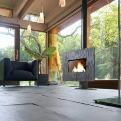 Invicta Gaya Adroise 47.25 Inch Freestanding Wood Burning Stove - 6117-44