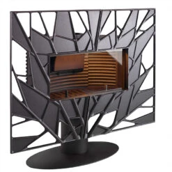 Invicta Gaya Fueille 51.25 Inch Freestanding Wood Burning Stove - 6118-44