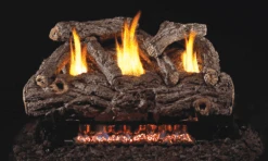 RealFyre G9 Series 20-30 Inch Vent-Free Gas Log Set - G9-20-24-30-12