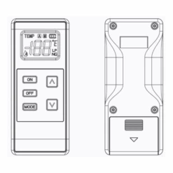 Empire Remote And Themostat For The Hearthrite Vent Free Stove - FRSC