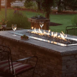 Empire Carol Rose Coastal Linear 60 Vent Free Outdoor Gas Fire Pit - OL60TP