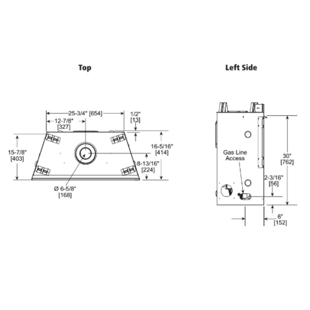 Majestic 32 Inch Direct Vent Traditional Gas Fireplace - MDV3732 - Image 3