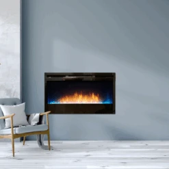 Empire Nexfire 34 Inch Contemporary Electric Fireplace - EBL34