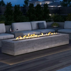 Majestic Plaza Linear Vent Free Gas Fire Pit - ODPLAZA-L24