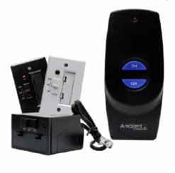 Majestic Hand-Held On/Off With Battery Receiver And Wall Cover Plates - RCB