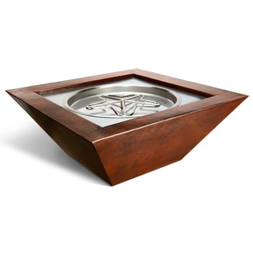 HPC Sedona Hammered Copper Bowl Outdoor Gas Firepit - SEDO40-EI - Image 3