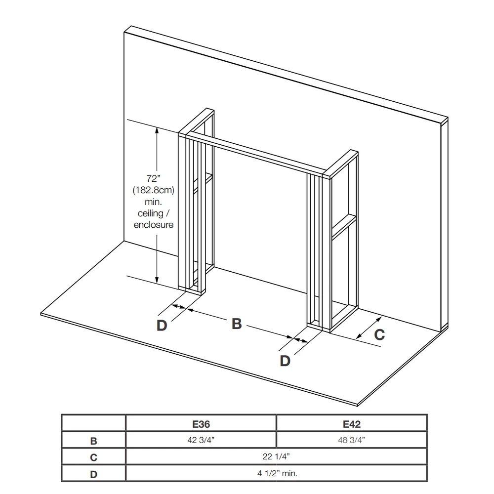 Napoleon Elevation 36 Direct Vent Gas Fireplace - E36NTE - Image 3