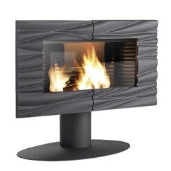 Invicta Theia 40.75 Inch Freestanding Wood Burning Stove - 6113-44