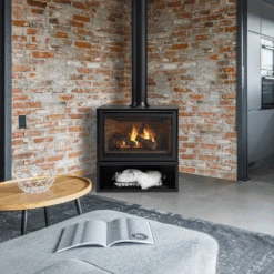 Majestic Trilliant 30 Freestanding Direct Vent Gas Fireplace - TRILLIANT30