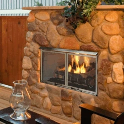 Majestic Villa Gas 42 Inch Outdoor Vent Free Gas Fireplace - ODVILLAG-42T