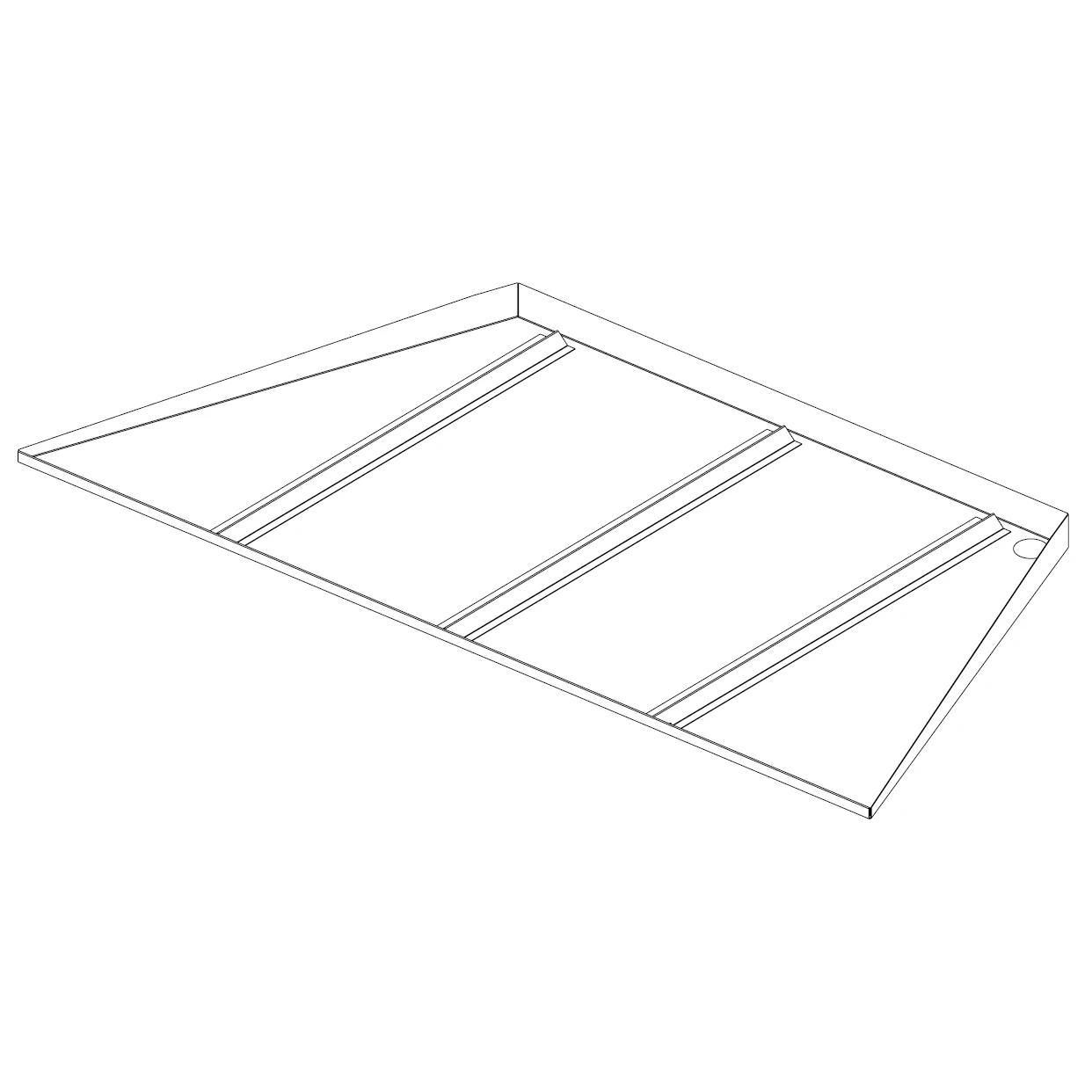 Superior 42 Inch Drain Pan - DPSS42