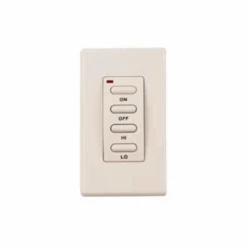 Superior Wireless Wall Mount On/Off Hi/Low Electronic Remote Control - EF-WWRCK