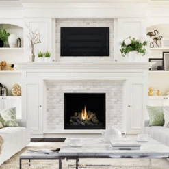 Kingsman Clean View Direct Vent Gas Fireplace - ZCV34